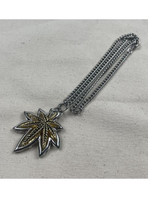 Other Designers Japanese Brand - cannabis necklace