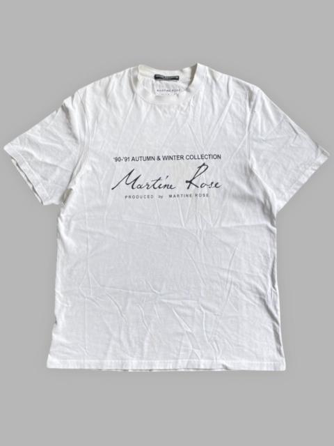 Martine Rose 90-91 Autumn & Winter Collection T Shirt