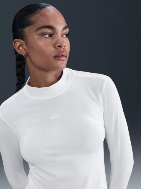 Nike Nike Women's Sportswear Chill Knit Slim Long-Sleeve Mock-Neck T-Shirt