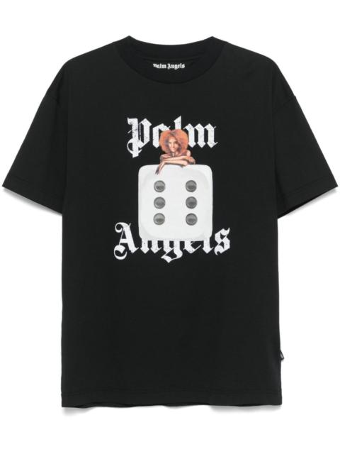 Palm Angels Men Holly Pin-Up T-Shirt
