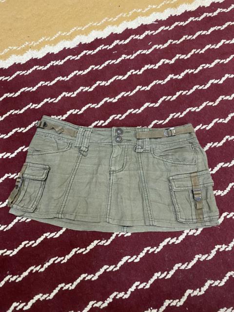 Other Designers Japanese Brand - Upper Freak Flap Pocket Raw Cargo Skirt