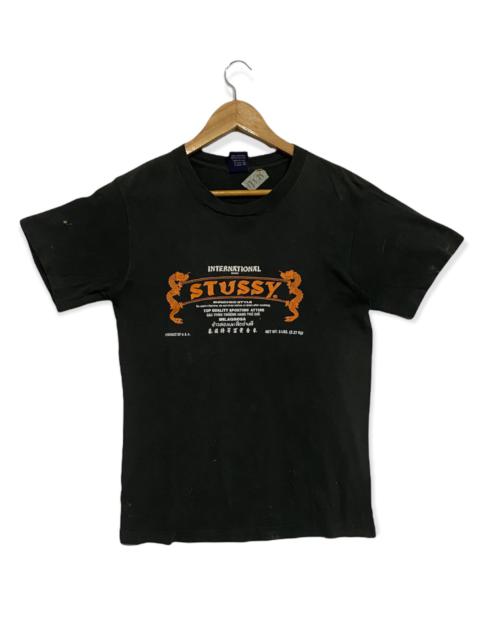 Other Designers Vintage - Rare Vintage Stussy Dragon Shirt