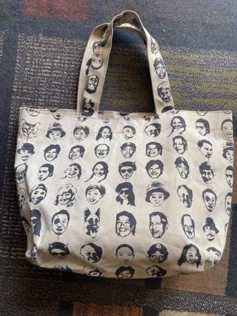 Other Designers Handmade - Faces Like Hysteric Glamour Tote Bag