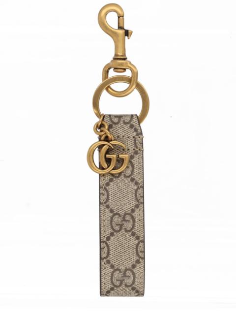 GUCCI GG FABRIC OPHIDIA KEYCHAIN