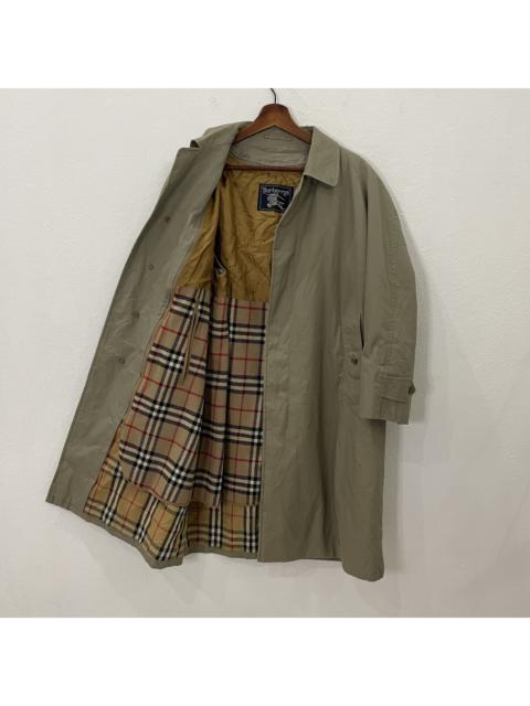 Other Designers Burberry Prorsum - Vintage 90s Burberry’s Prorsum Nova Check Trench Coat Jacket