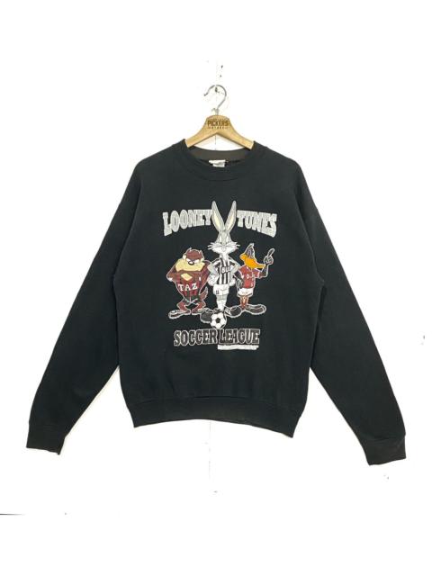 Vintage 90s Looney Tunes Sweatshirts Pullover Biglogo Large