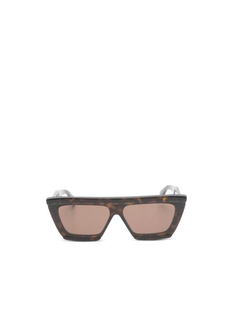 Alaïa Alaïa Brown Sunglasses Women