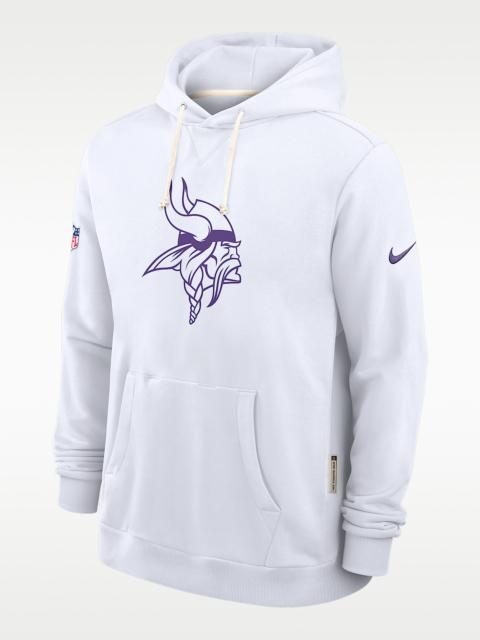 Nike Minnesota Vikings Alt 2 Tight Coverage Sideline Men's Nike Dri-FIT NFL Pullover Hoodie
