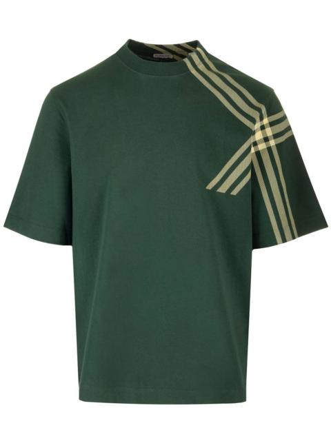 Burberry Green T-Shirt Green