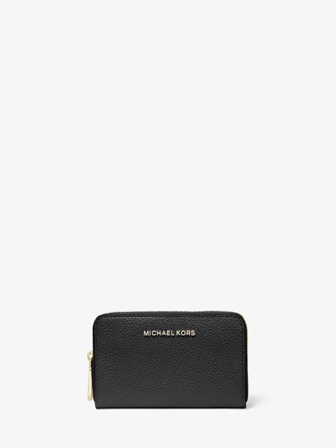 MICHAEL KORS Small Pebbled Leather Wallet