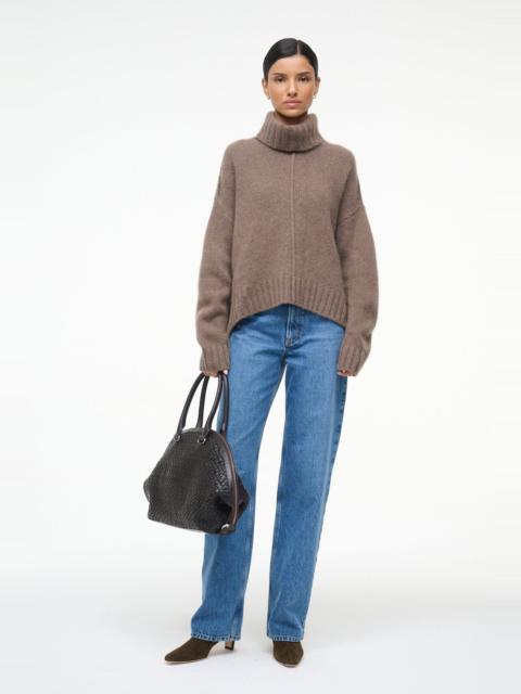 STAUD STAUD BETSY CASHMERE SWEATER TRUFFLE
