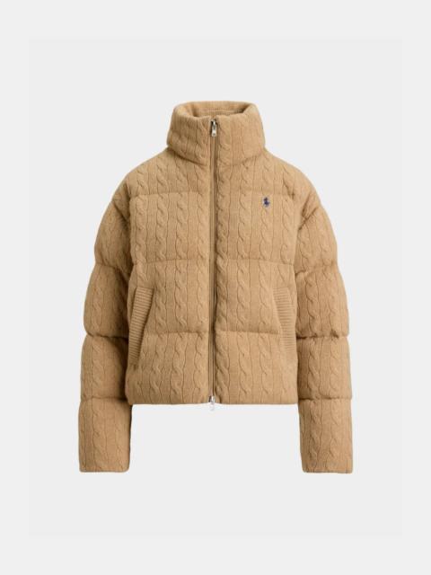 Polo Ralph Lauren 211A10457005 2/15 WOOL/CASH RWS-SWTR-PUFFER-JACKET