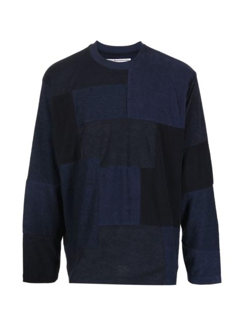 White Mountaineering SLOUCHY PANELED JUMPER