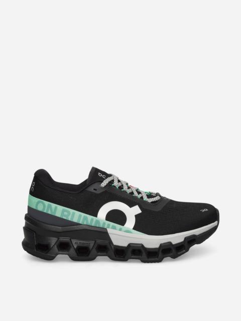 On Men's Cloudmonster 2 Sneakers Black / Glacier