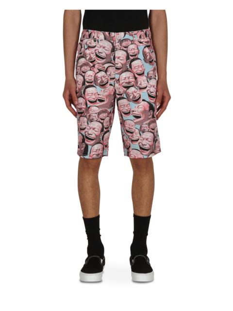 Comme des Garçons SHIRT Yue Minjun Woven Shorts Multicolor