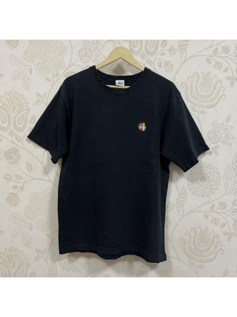 Vintage Y2K Stussy USA Embroidered TShirt