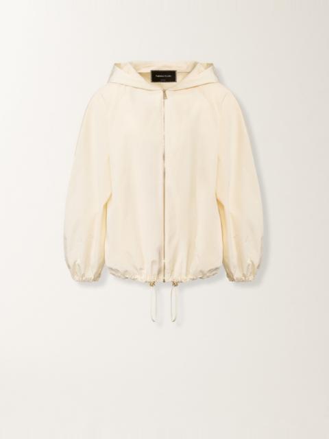 FABIANA FILIPPI Technical taffeta bomber jacket
