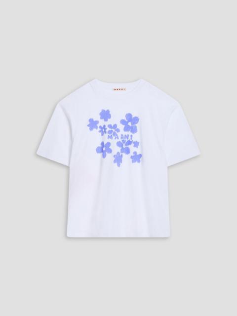Marni Printed cotton-jersey T-shirt