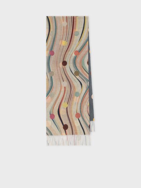 Paul Smith Women's 'Swirl' Polka Dot Scarf