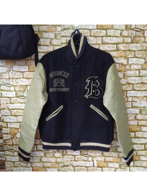 Other Designers Japanese Brand - BOUNCER JAPAN COWHIDE VARSITY JACKET like RRL (D451)