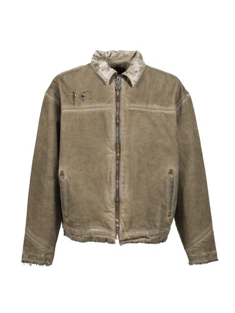 Thug Club TC WASHED WORK JACKET / BEI
