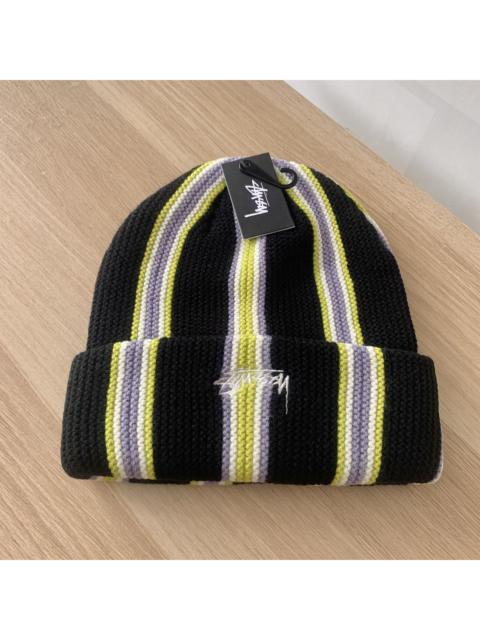 Stüssy Stussy vertical stripe cuff beanie