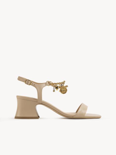 Chloé CHLOÉ CHARMS HEELED SANDAL