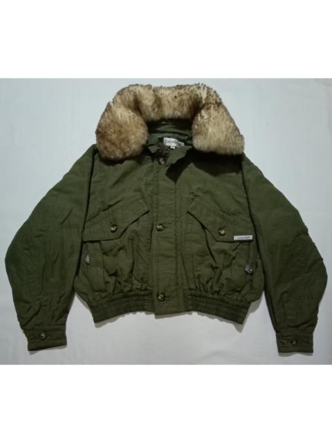 Other Designers Calvin Klein - Calvin Klein Jacket With Detachable Fur Very Rare