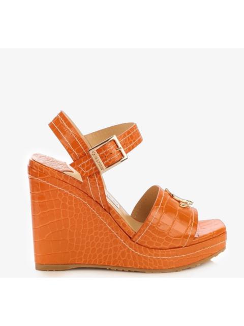 JIMMY CHOO Jimmy Choo JC Ankle Wedge 110