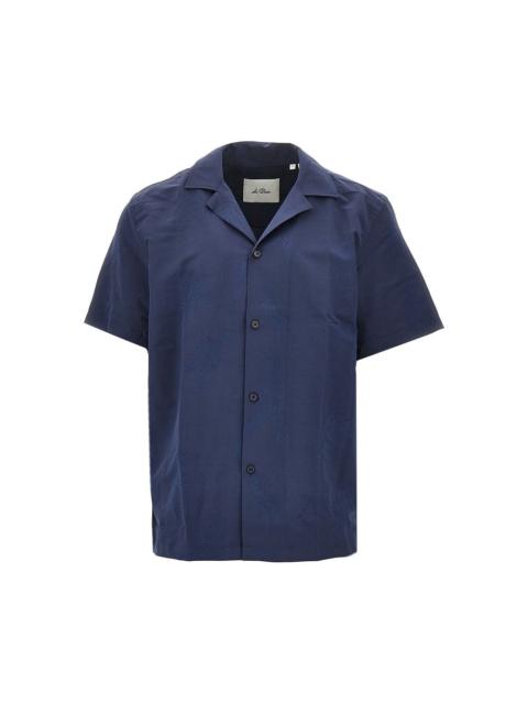 Les Deux Les Deux Lesley Players Bowling Shirt Blue