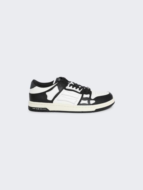 AMIRI Skel Top Low Top Sneakers Black And White
