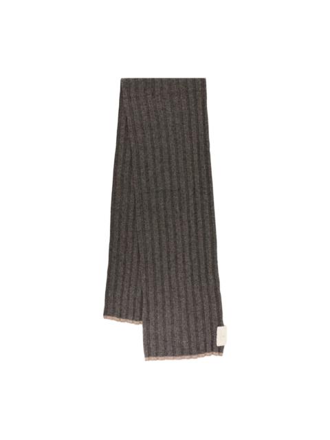 Brunello Cucinelli Brunello Cucinelli Grey Scarves Men