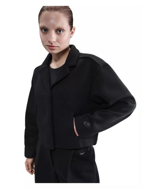 Nike Women's Sportswear Tech Fleece Tailored Jacket -Black