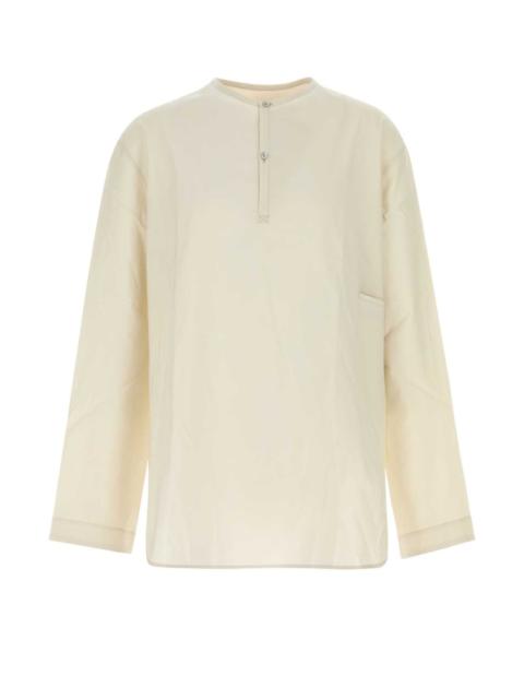 Lemaire Lemaire Men Sand Poplin Vareuse Shirt