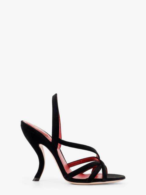 Valentino Valentino Garavani Women Valentino Garavani Velvet Sandals