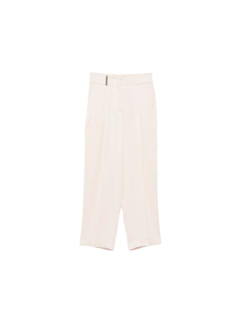 PESERICO Peserico Pink Trousers - Flared Trousers Women