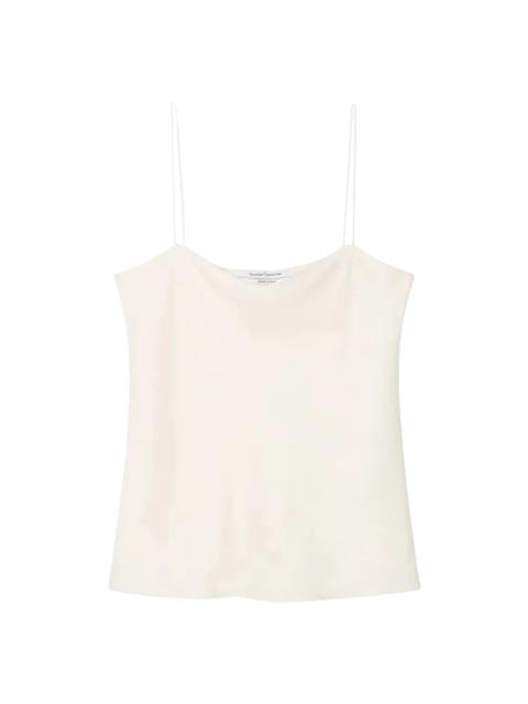 Another Tomorrow SILK CAMISOLE OFF WHITE