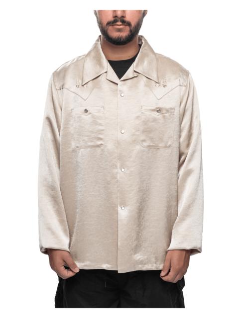 NEEDLES L/S Cowboy One-Up Shirt 'Beige'