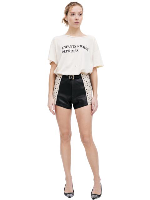 Enfants Riches Déprimés LEATHER SHORTS