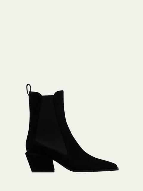 PARIS TEXAS Bettina Suede Ankle Boots