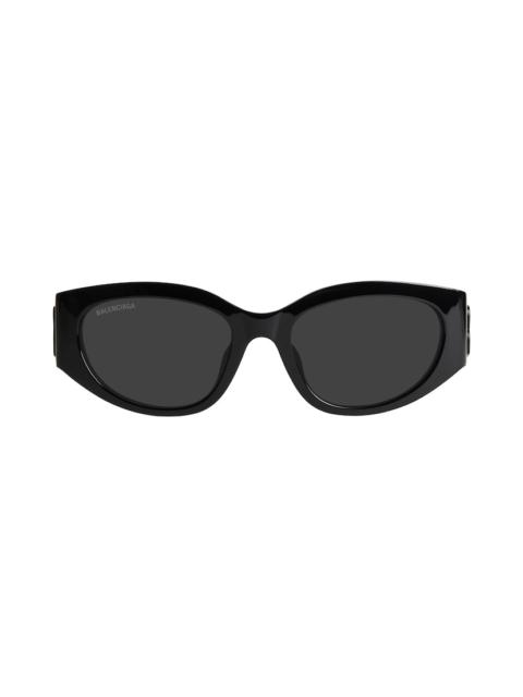 BALENCIAGA Women's Bossy Round Af Sunglasses in Black