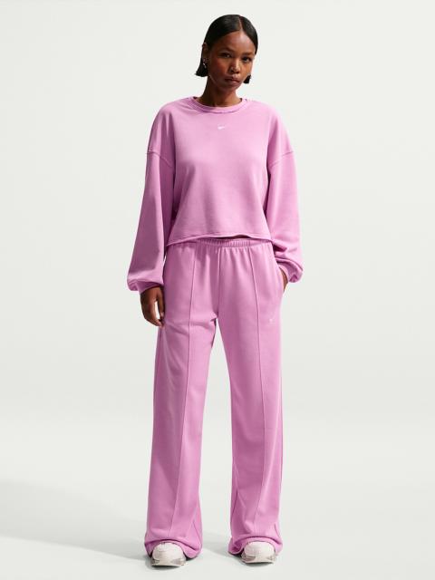 Nike Nike Sportswear Chill Terry Women's Mid-Rise French Terry Open-Hem Pants