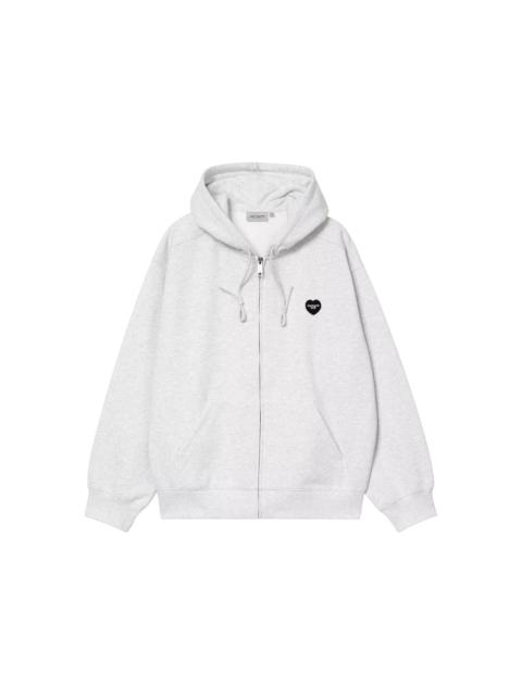 Carhartt Carhartt WIP Hooded Heart II Hartt Sweat Jacket Gray