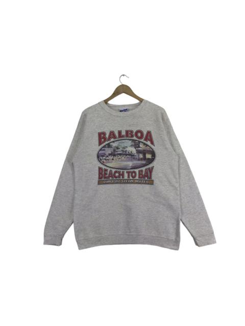 Other Designers Vintage - Vintage Balboa Beach Sweatshirt Crewneck