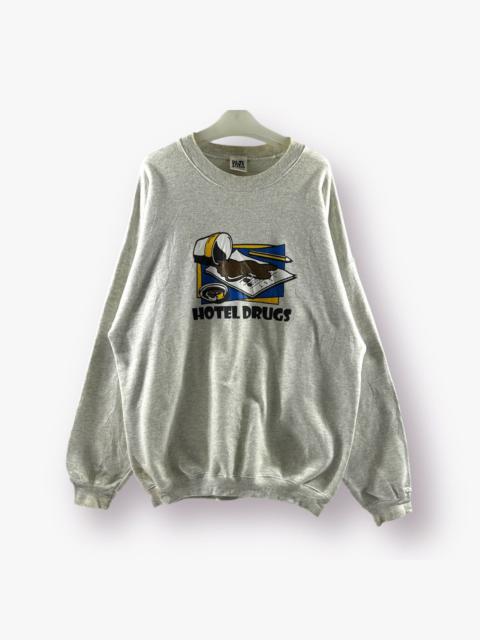 Other Designers 🔥 Vintage Y2K Paja Studio Hotel Drug Sweatshirt - L