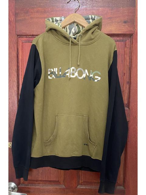 Other Designers Billabong Camouflage Spell Out Sweatshirt Hoodie