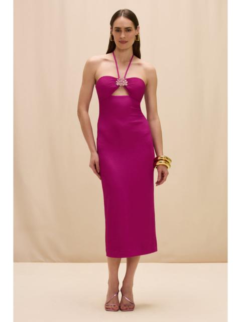 PatBO HILDA KNIT MIDI DRESS