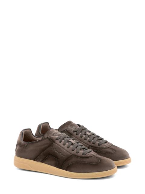 Santoni Santoni Oly Cube Sneaker in Brown at Nordstrom