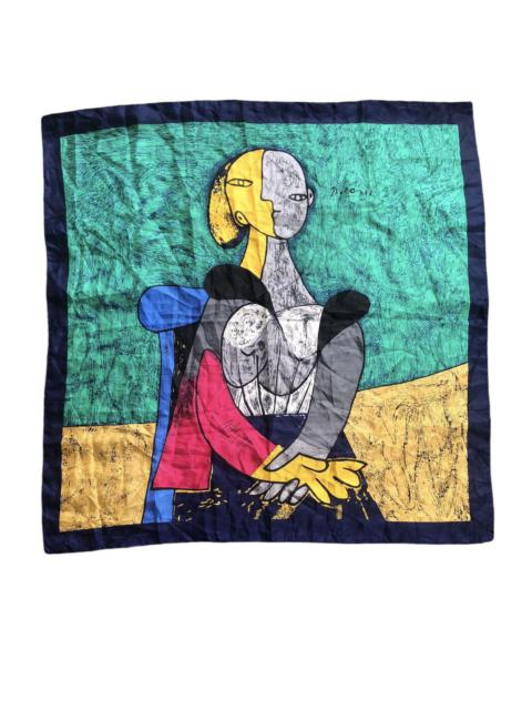 Picasso art silk scarf