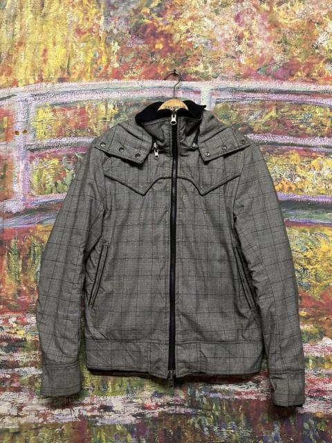 NUMBER (N)INE Vintage Brthbreath reversible black smoke&white beech jack